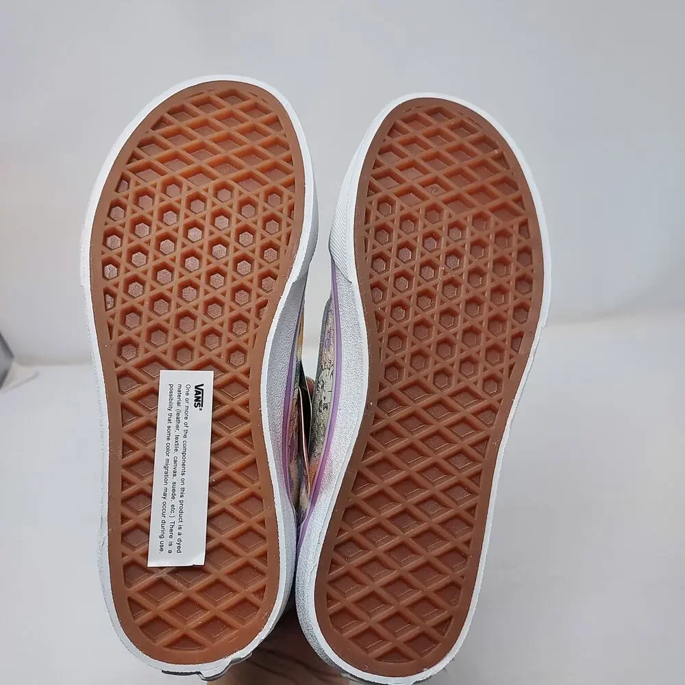 NEW Vans 'Glow In The Dark' Mythical Unicorns Glow Sheer Lilac Size 1 - Picture 7 of 9